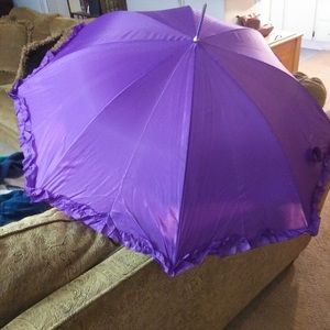 Purple umbrella